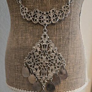 Ornate Necklace -EUC